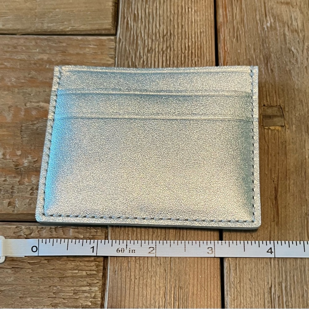 Madewell Silver Card Holder